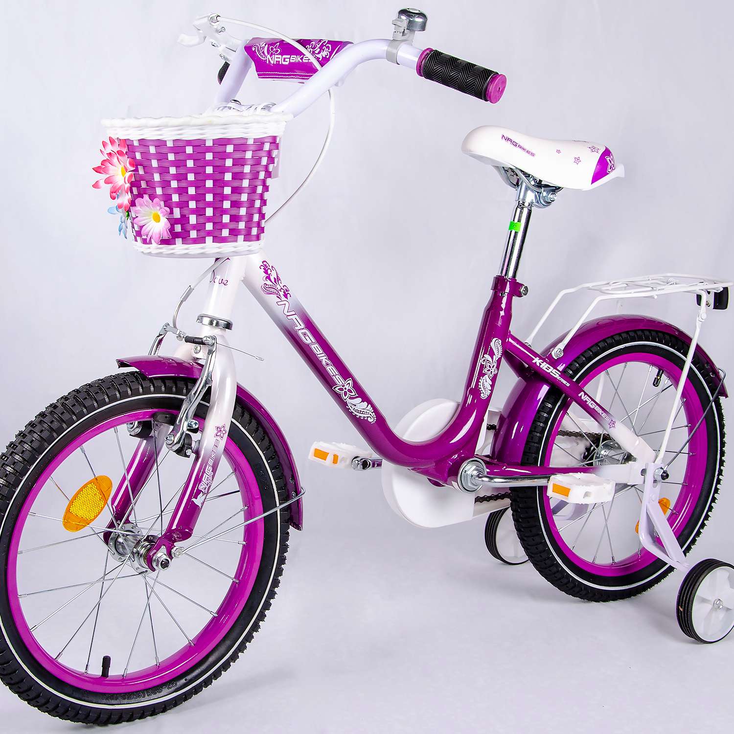 Велосипед NRG BIKES DOVE 16 violet-white - фото 3