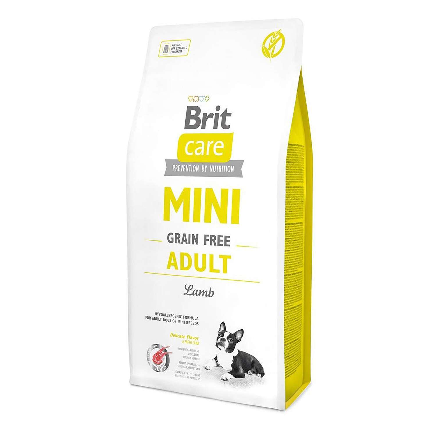 Корм для собак Brit Care mini 7кг для мелких пород гипоаллергенный ягненок - фото 1