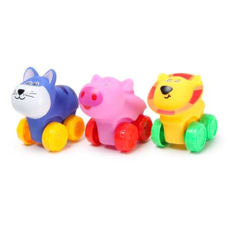 Набор игрушек BabyGo на колесах 3шт JZD-017