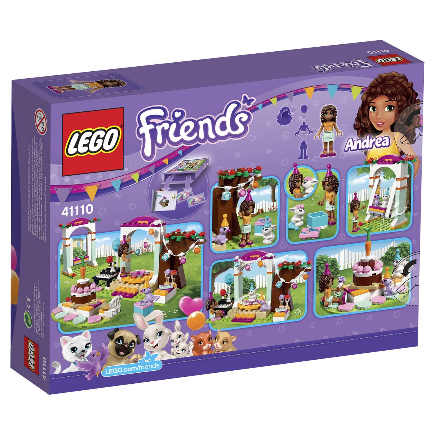 Конструктор LEGO Friends День рождения (41110) - фото 3