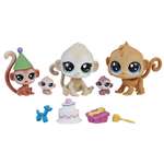 Набор Littlest Pet Shop Коллекция петов Семья обезьянок C2099EU40