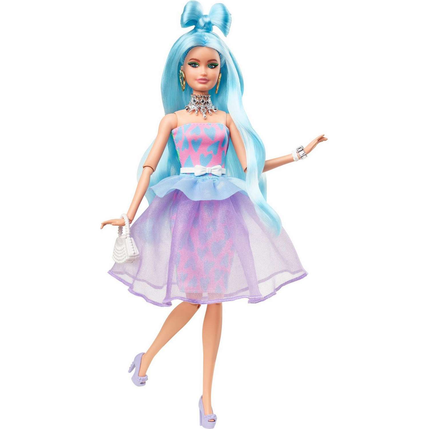 Кукла Barbie Экстра со светло-голубыми волосами GYJ69 GYJ69 - фото 6