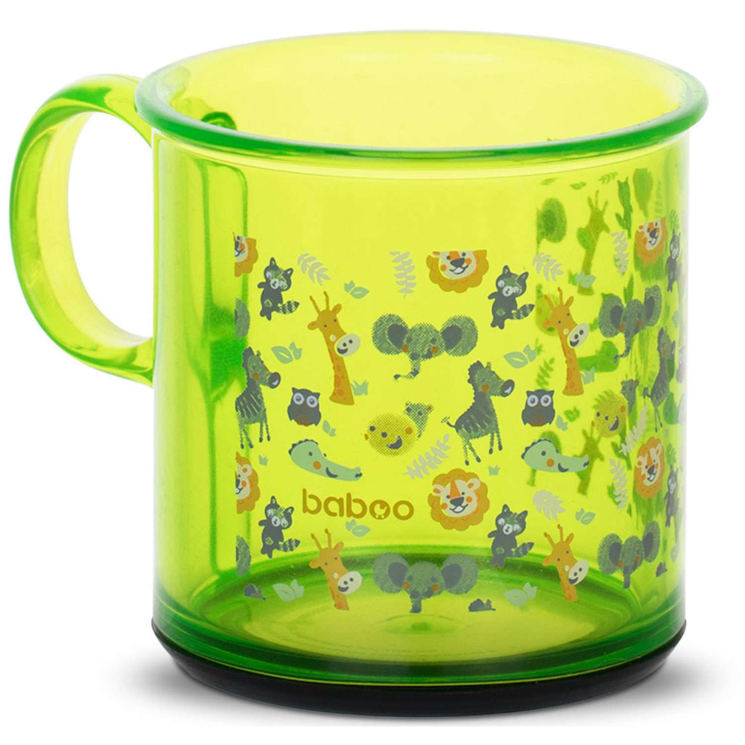 Чашка BABOO Safari с антискользящим дном 170мл с 12месяцев 8-301 - фото 1