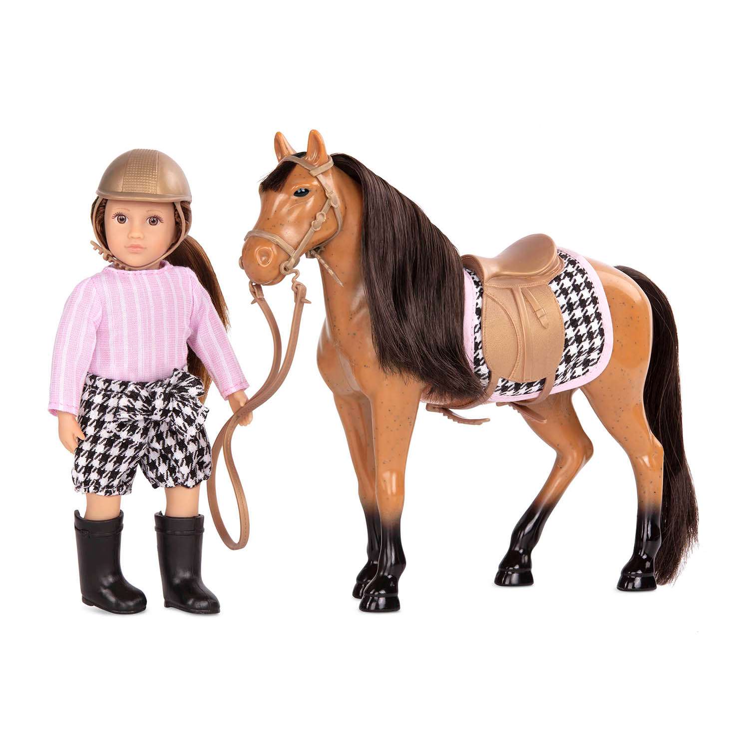 Кукла Lori by Battat наездница с лошадью LO31183Z LO31183Z - фото 1