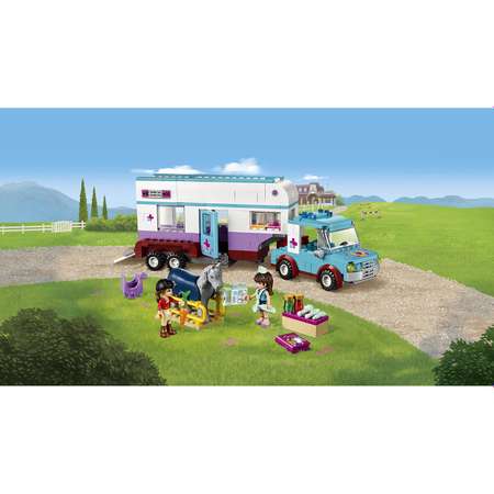 Конструктор LEGO Friends Ветеринарная машина для лошадок (41125)