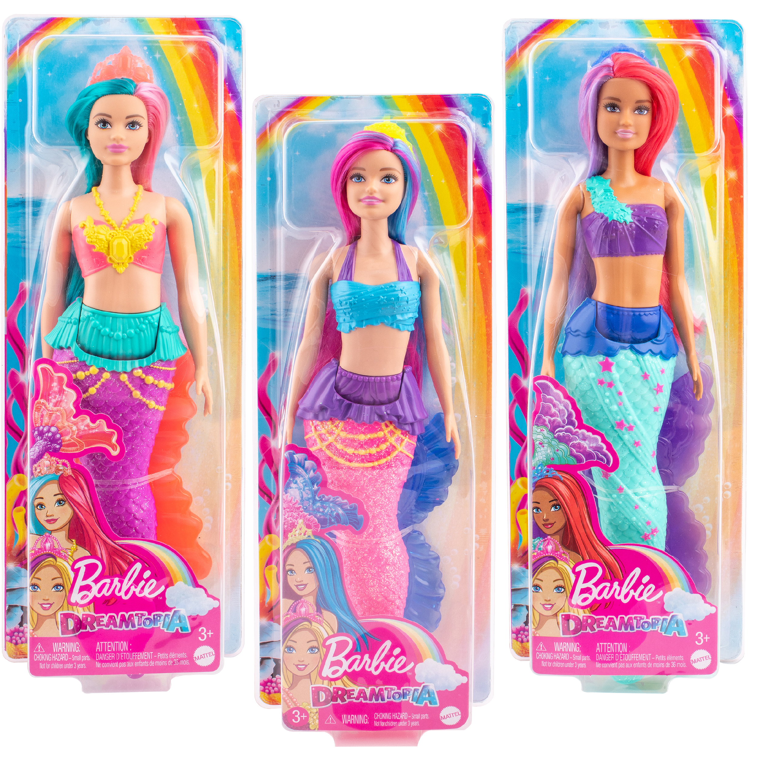 Кукла модельная Mattel Barbie Русалочка зеленый хвост GJK07(GJK09) - фото 5