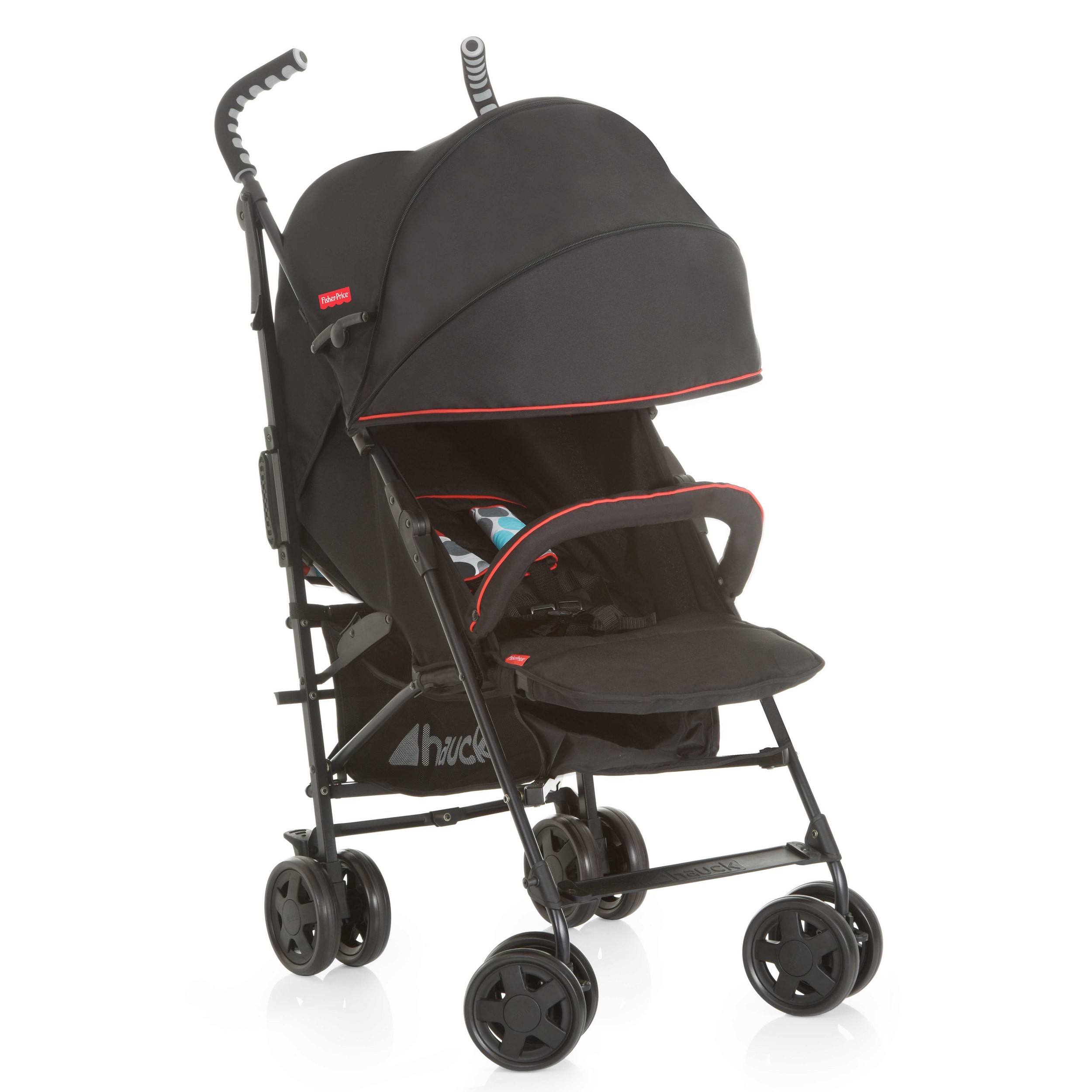 Коляска прогулочная Fisher Price Palma Plus Gumball Black - фото 3