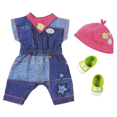 Одежда для кукол Zapf Creation Baby born Джинсовая коллекция Брюки 824-498T