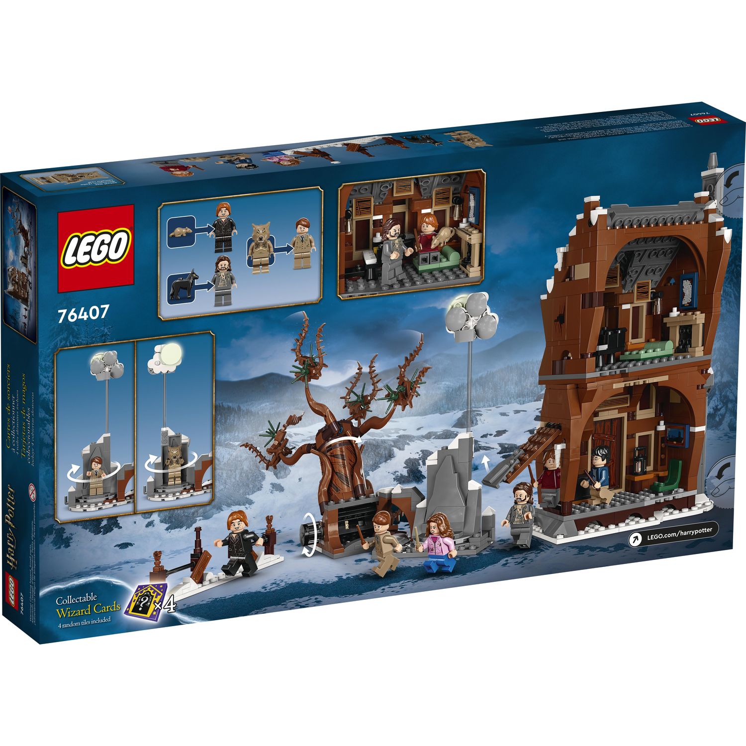 Конструктор LEGO Harry Potter Визжащая хижина и гремучая ива 76407 - фото 7