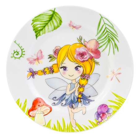 Набор посуды Elan Gallery Волшебная девочка-фея 3 предмета