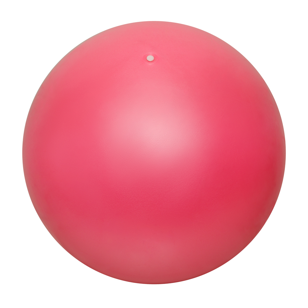 Фитбол STRONG BODY 55 см ABS антивзрыв розовый для фитнеса Насос в комплекте - фото 2