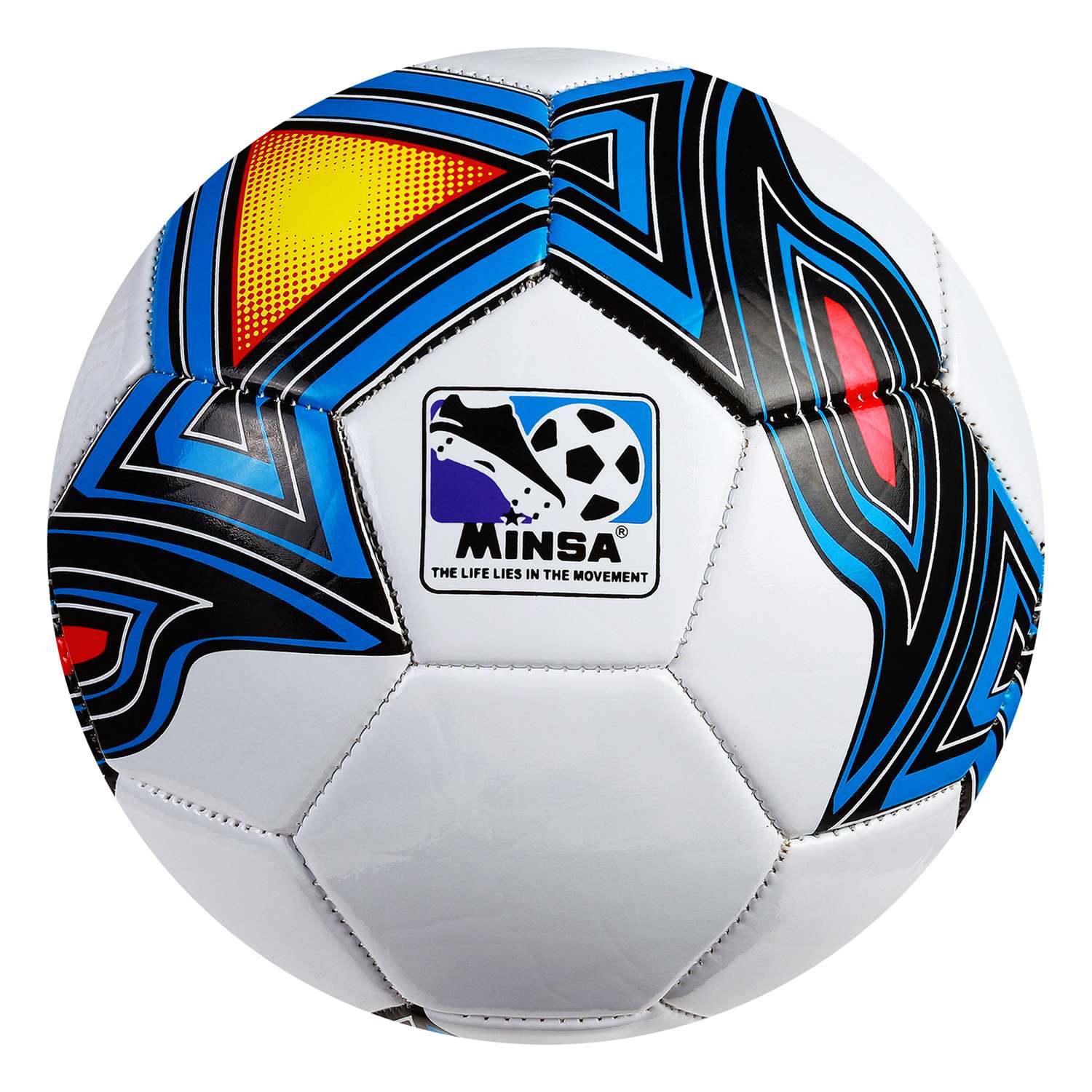 Мяч MINSA футбольный - фото 1