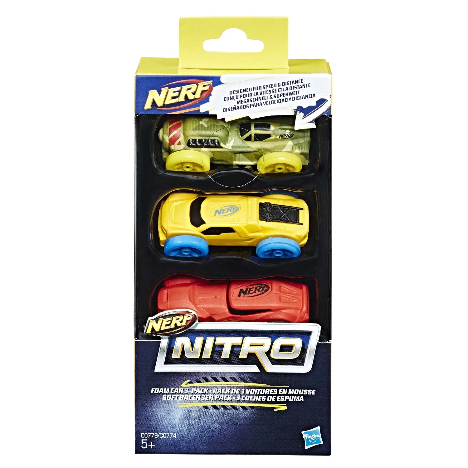 Набор Nerf Нитро 3 машинки Цвет 2 C0774EU4 - фото 2
