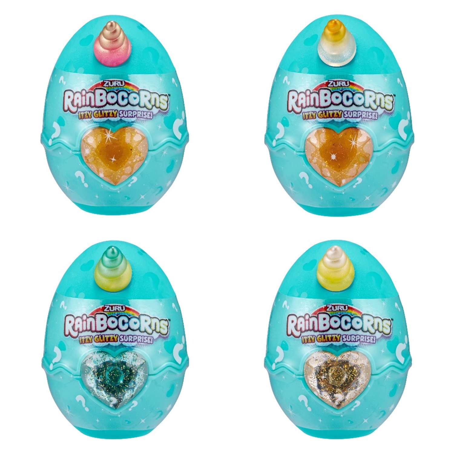 Игрушка Rainbocorns Rainbocorns Itzy glitzy surprise S1 в яйце в непрозрачной упаковке (Сюрприз) 9208-S001 - фото 2