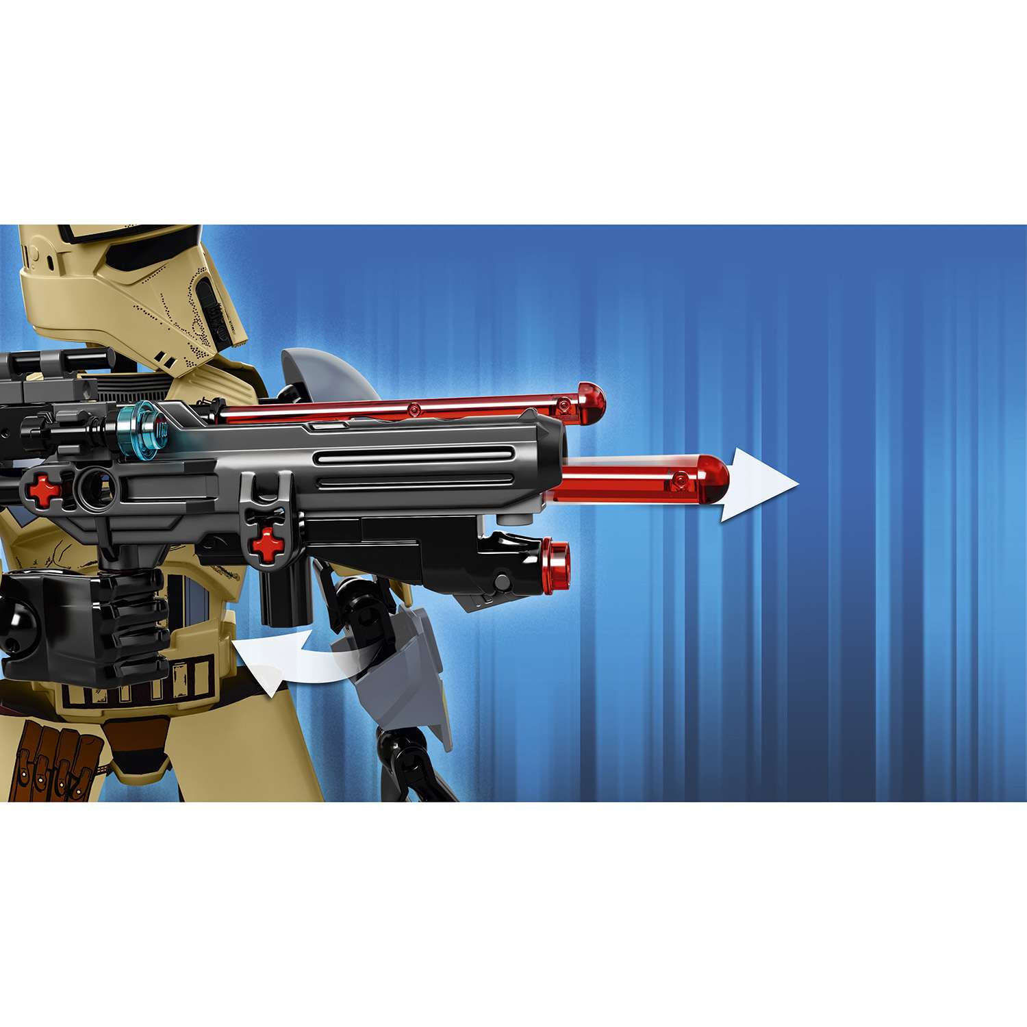 Конструктор LEGO Star Wars Штурмовик со Скарифа блочный - фото 7
