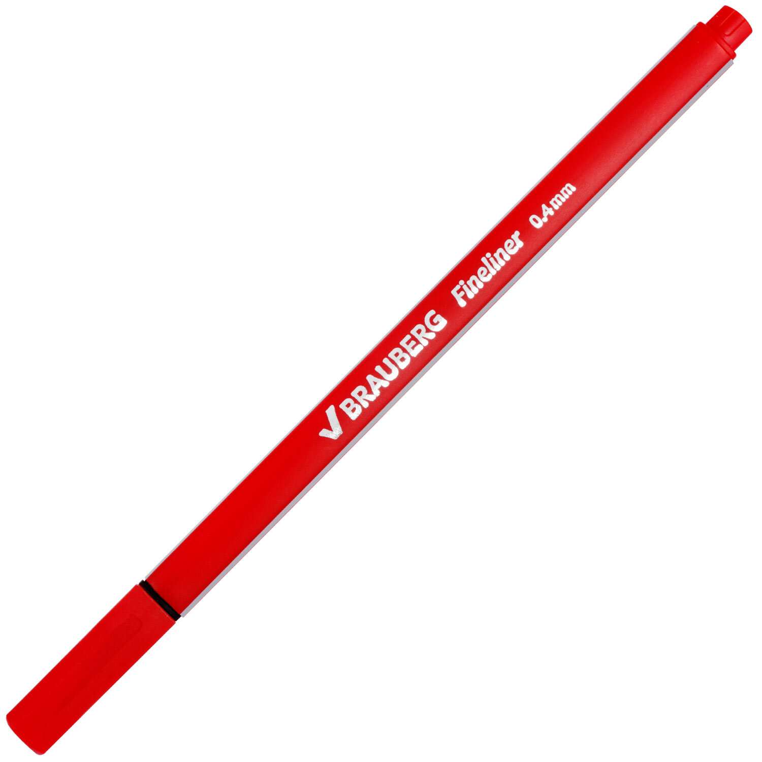 Ручки капиллярные Brauberg линеры красные набор 12 шт для рисования и скетчинга - фото 6