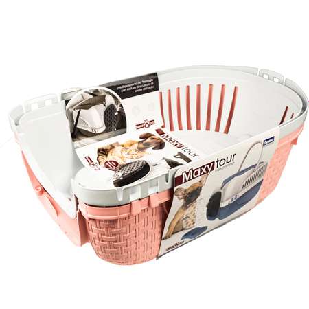 Переноска для животных Bama Pet Kennel Tour Maxi Розовая 19120