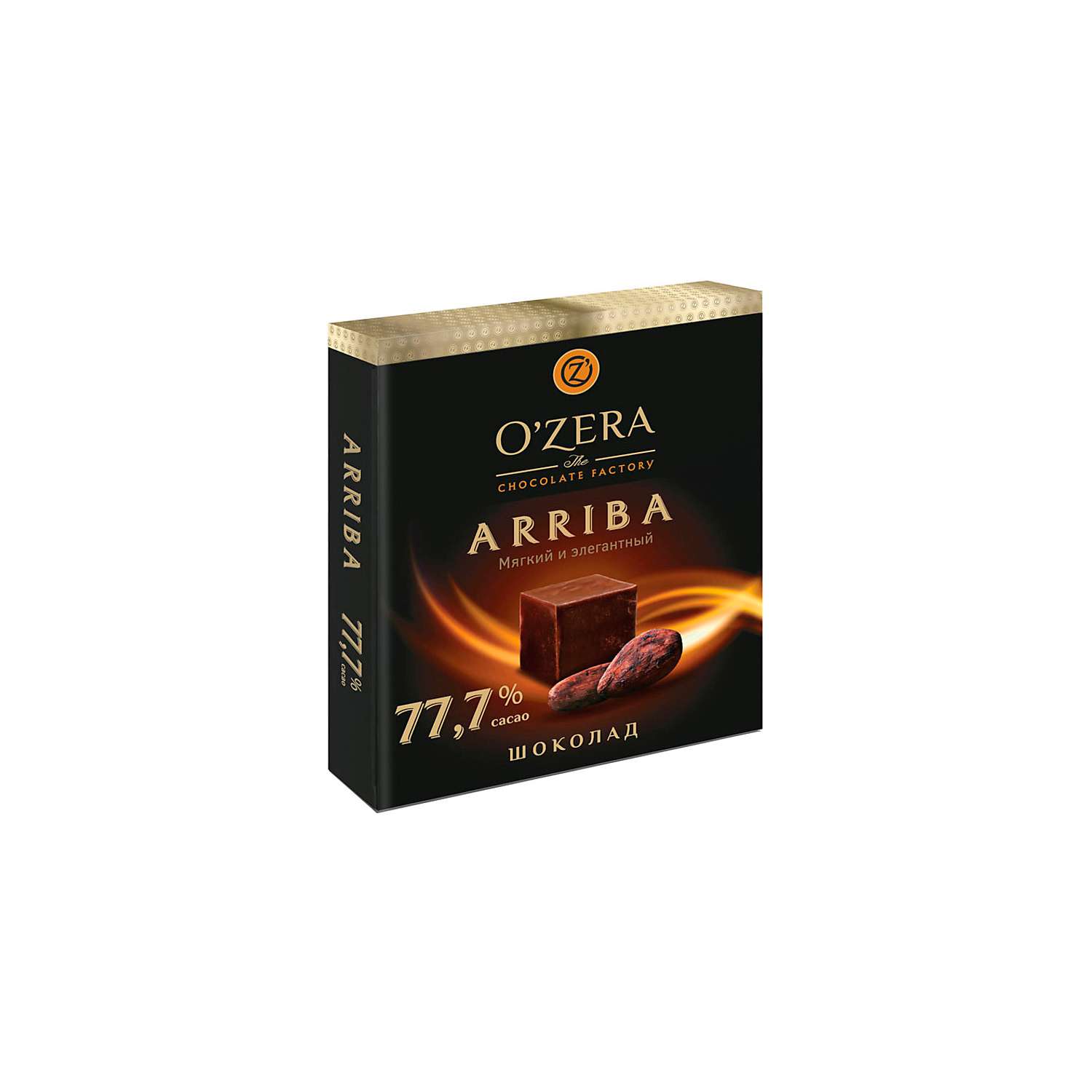 Шоколад OZera Arriba содержание какао 77.7% 90 г 4 шт - фото 2