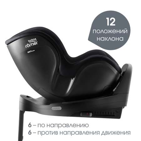 Детское автокресло Britax Roemer Dualfix PRO Style Carbon Black с рождения до 4 лет ростом 40-105 см до 19 кг