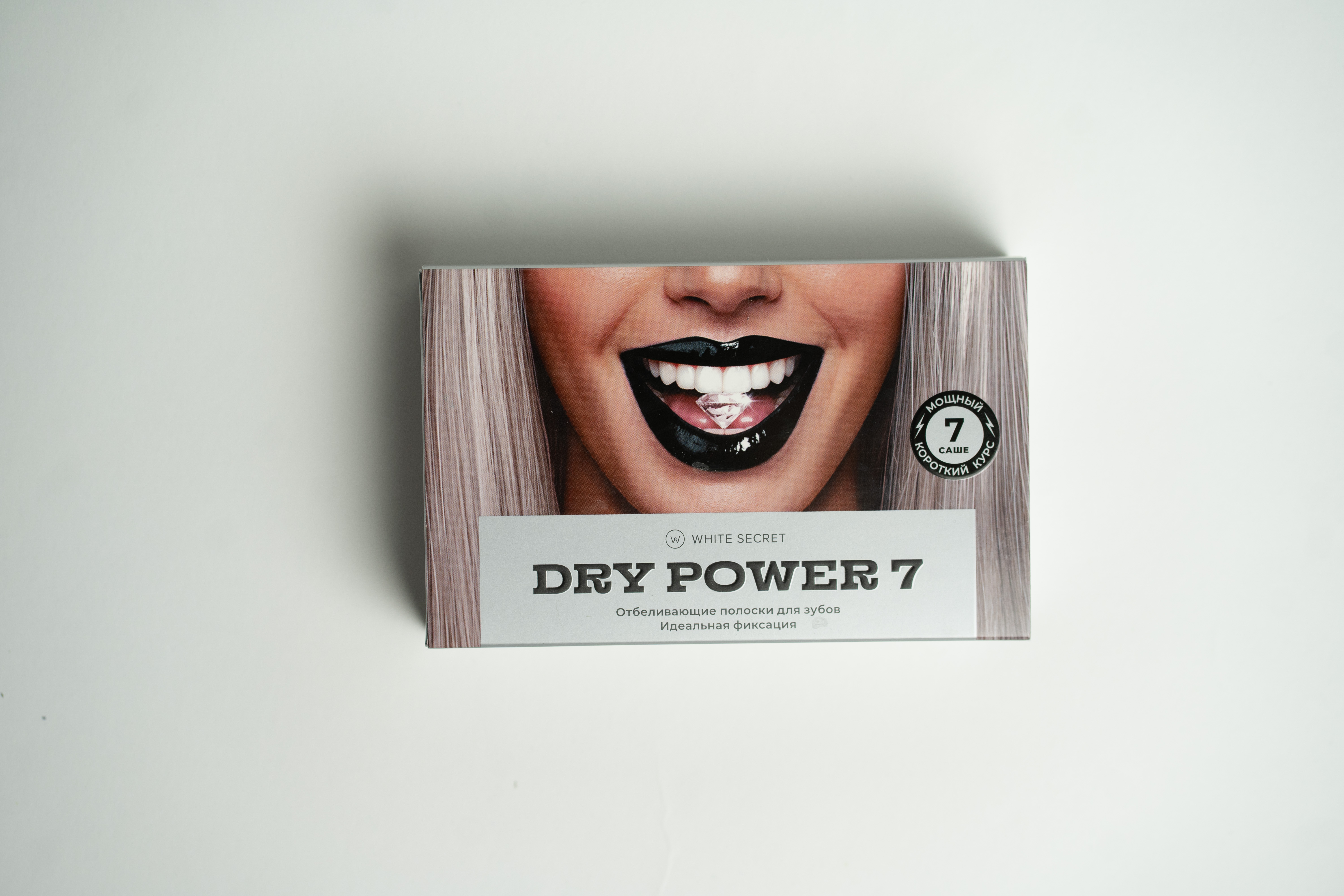 Полоски для отбеливания зубов White Secret Dry Power Week курс на 7 дней - фото 4