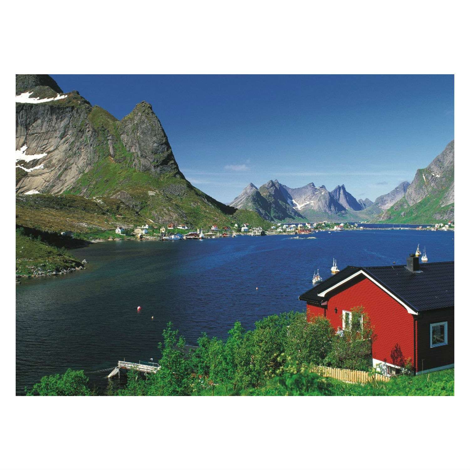 Пазл Ravensburger Норвежский фьорд 500 шт - фото 1