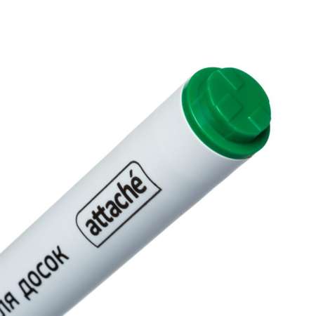 Маркер для досок Attache Accent зеленый круглый наконечник 1-5 мм 15 шт