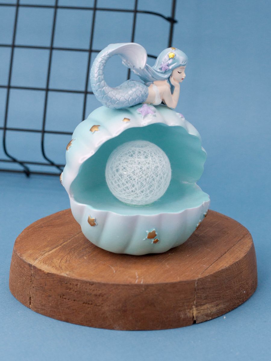 Ночник iLikeGift Pearl mermaid light blue - фото 2