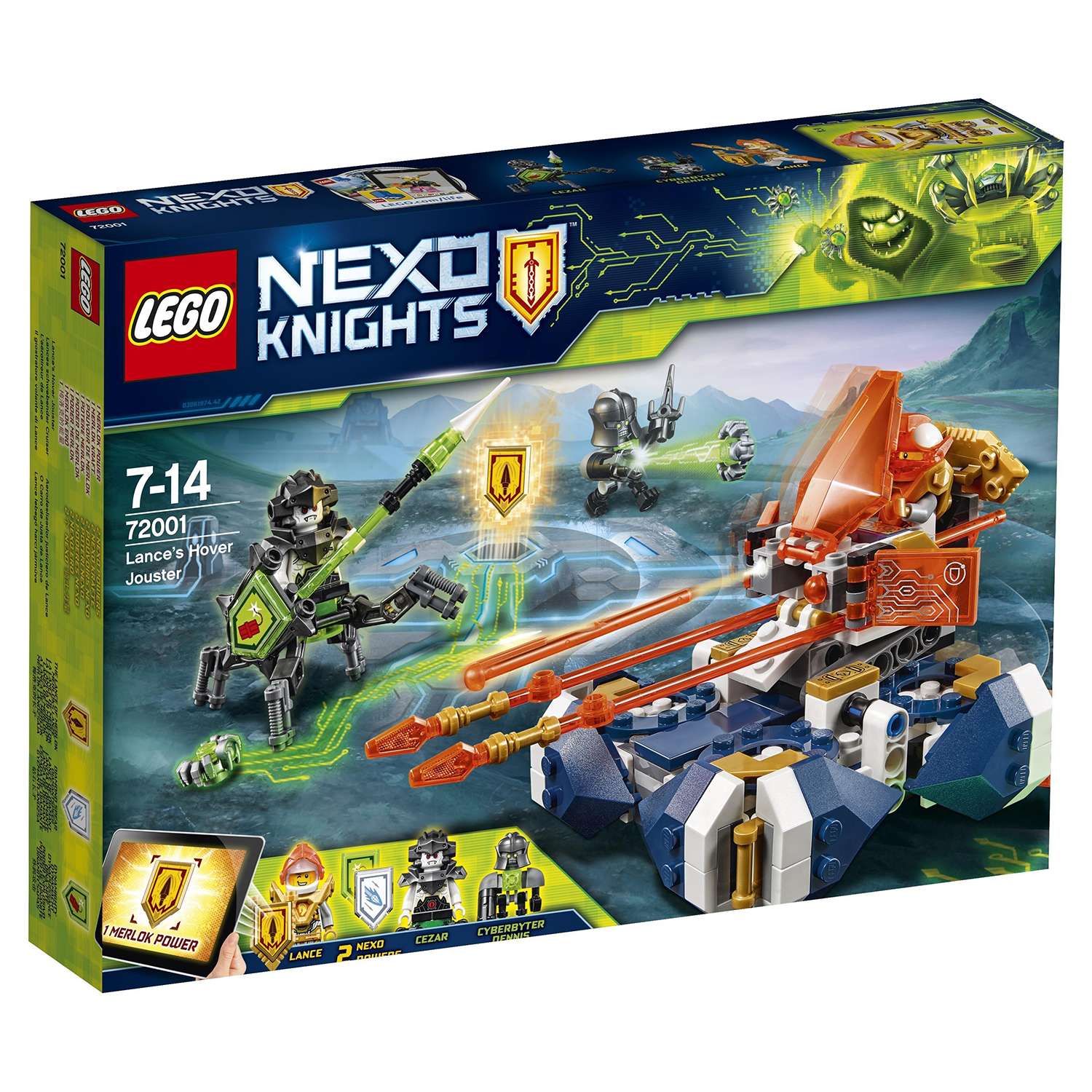 Конструктор LEGO Летающая турнирная машина Ланса Nexo Knights (72001) - фото 2