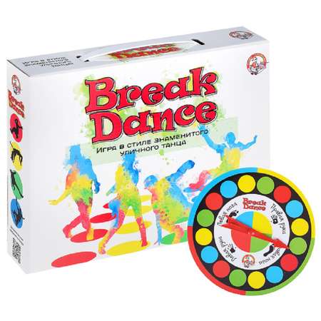 Игра для детей и взрослых Десятое королевство Break Dance Развлекательная игра в стиле Твистер