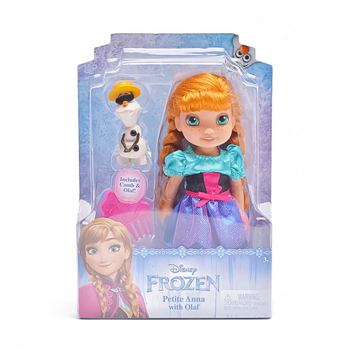 Кукла Disney Холодное Сердце Принцессы Дисней с Олафом 310040//синий - фото 1