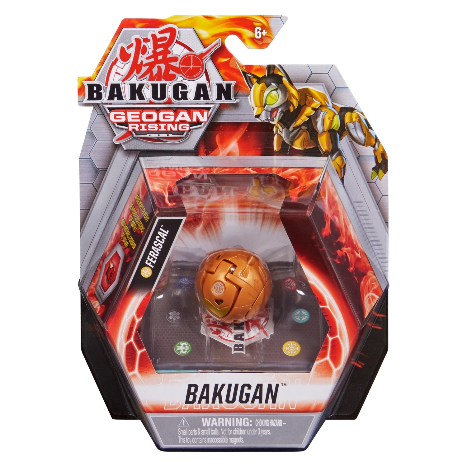 Фигурка-трансформер Bakugan S3 Cait Sith Gold 6061459/20132741 - фото 4