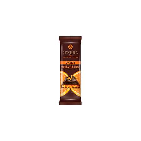 Шоколад горький OZera Dark Extra Orange 15 штук по 40 г