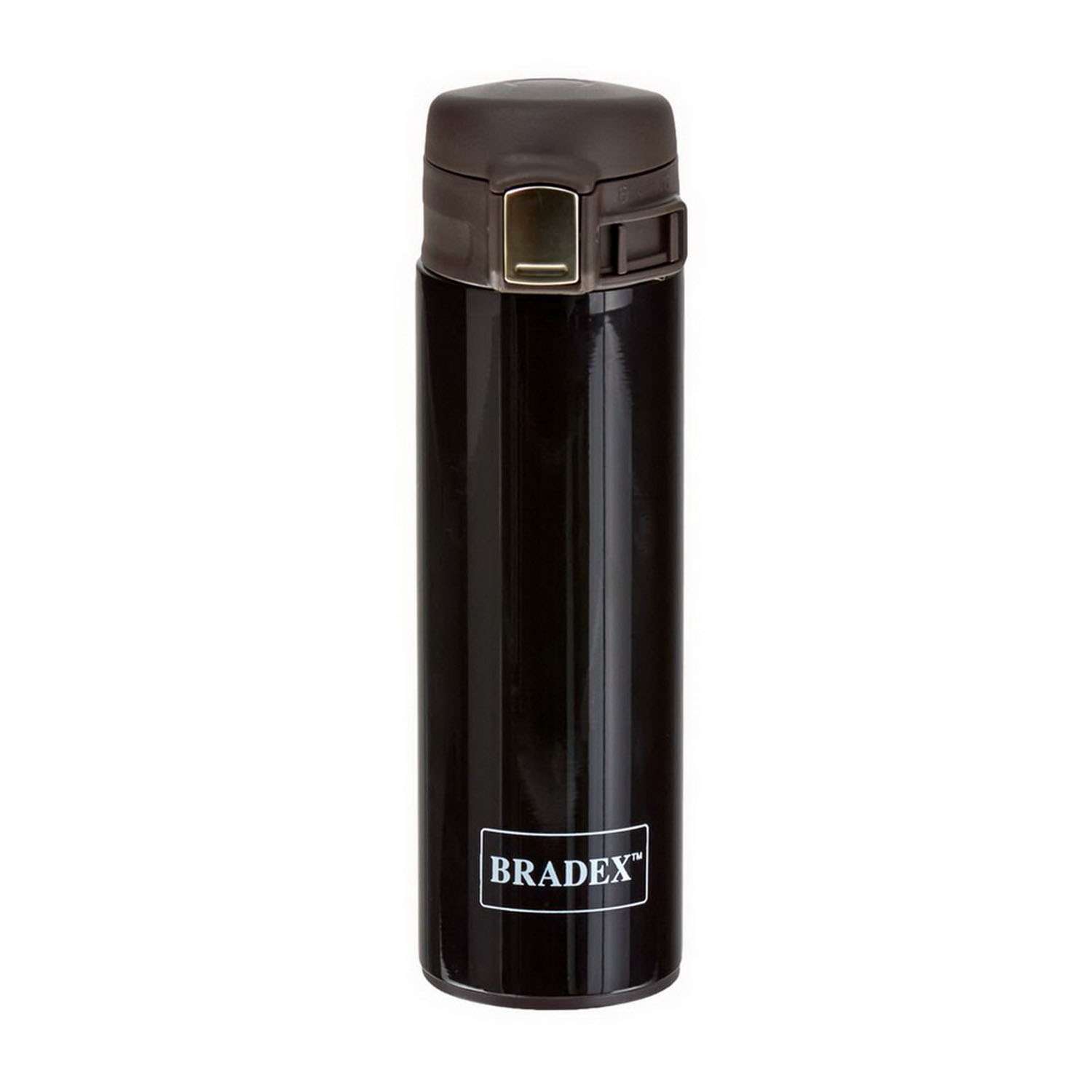 Термос-бутылка Bradex 320мл черный - фото 1