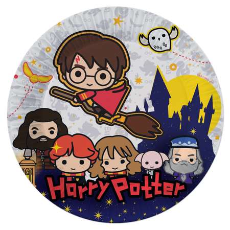 Тарелки ND PLAY Harry Potter Чиби 18 см 6шт 295518