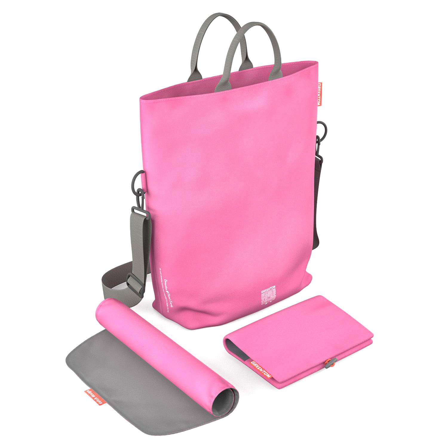 Сумка Greentom Diaper Bag Розовый - фото 1