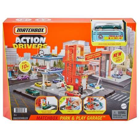 Набор игровой Matchbox Гараж HBL60