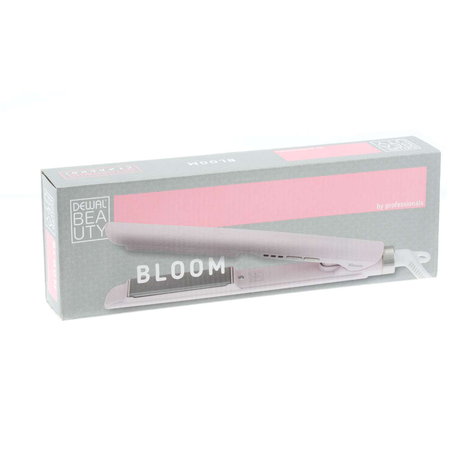 Щипцы Dewal Beauty для волос Bloom розовые - фото 6