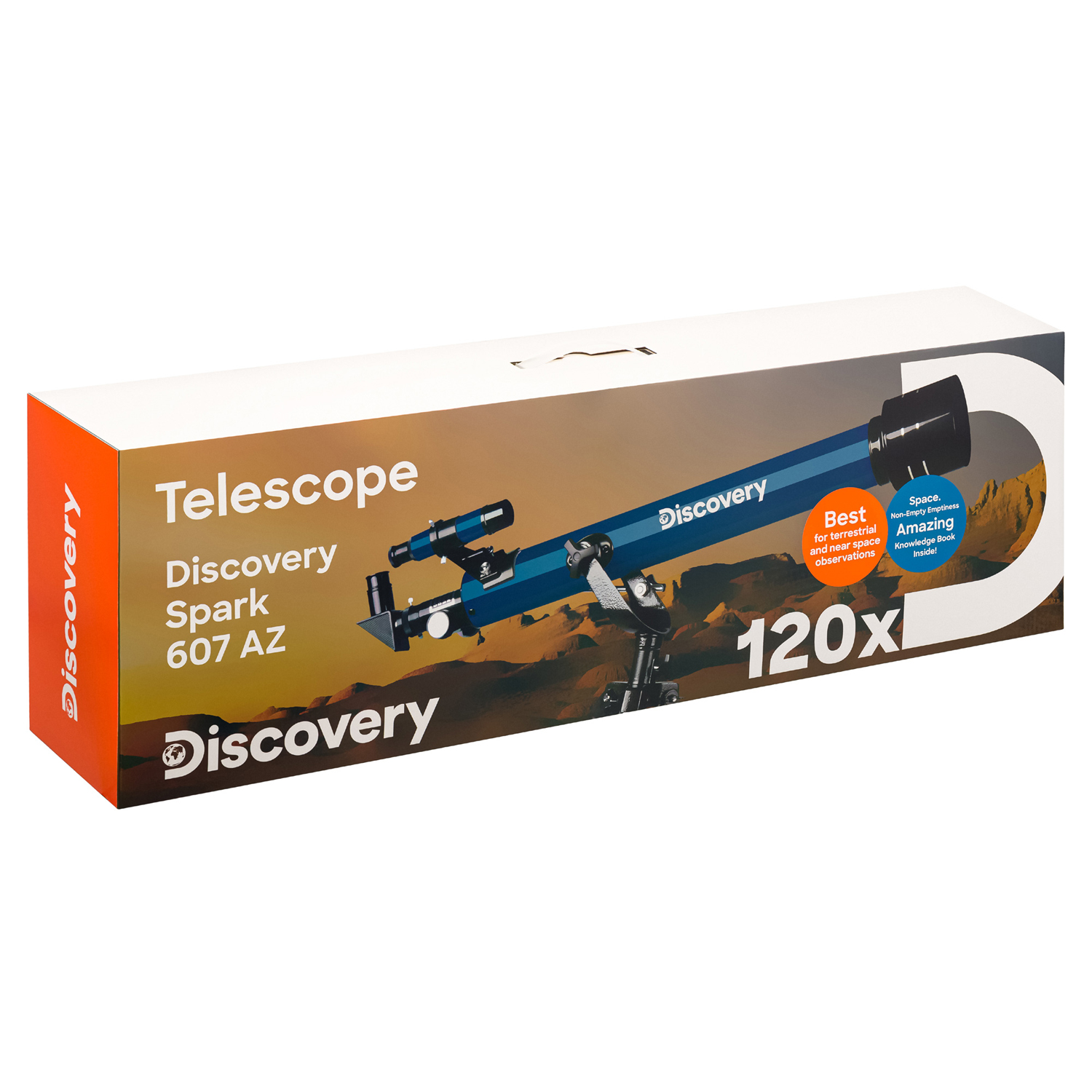 Телескоп DISCOVERY Spark 607 AZ с книгой - фото 15