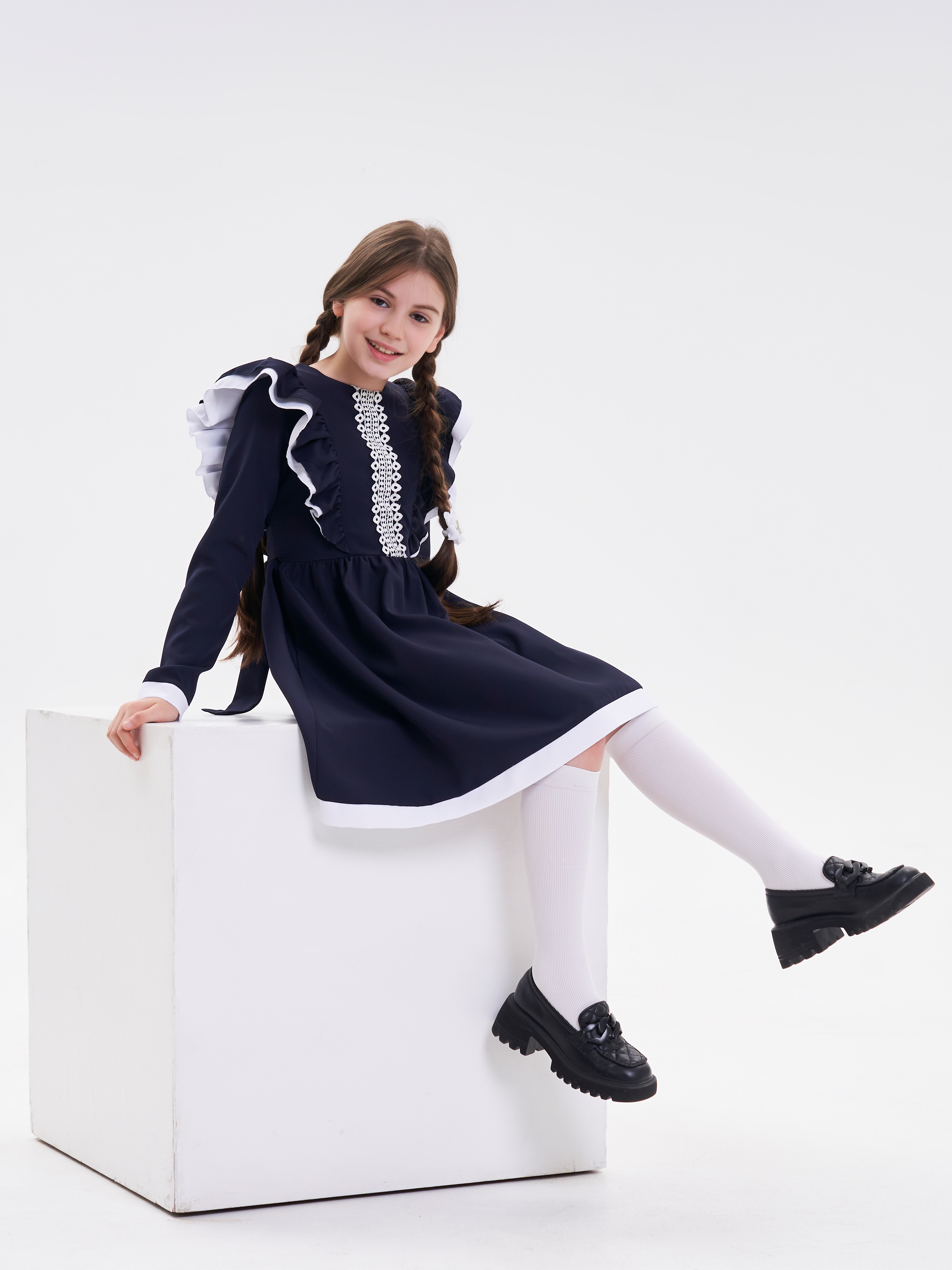 Платье FunWood fw_sch_dress_wings_longsleeve - фото 2