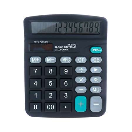 Калькулятор настольный Rabizy 12-разрядный с двойным питанием