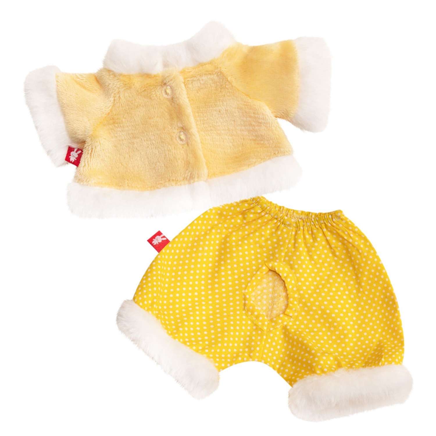 Одежда для кукол BUDI BASA Желтая шубка и штанишки для Зайки Ми 32 см OStM-446 OStM-446 - фото 2
