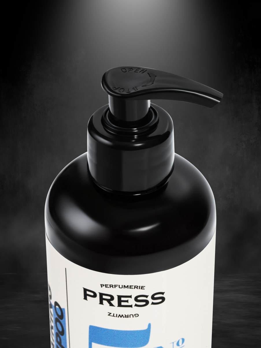 Шампунь для волос № 15 Press Gurwitz Perfumerie парфюмированный с нотами ириса инжира и сандала безсульфатный - фото 4