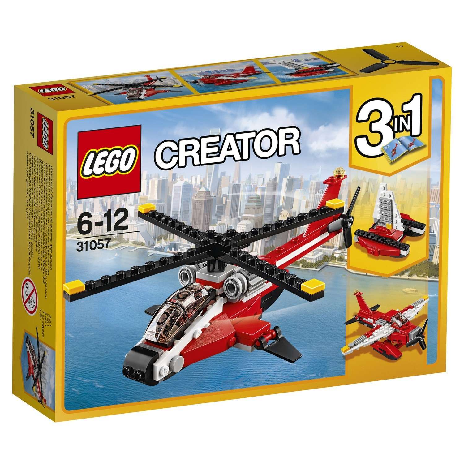 Конструктор LEGO Creator Красный вертолёт (31057) - фото 2
