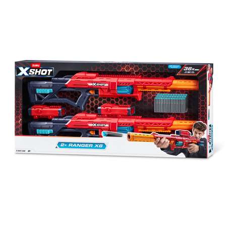 Набор игровой X-Shot Excel Range X8 2шт 36708