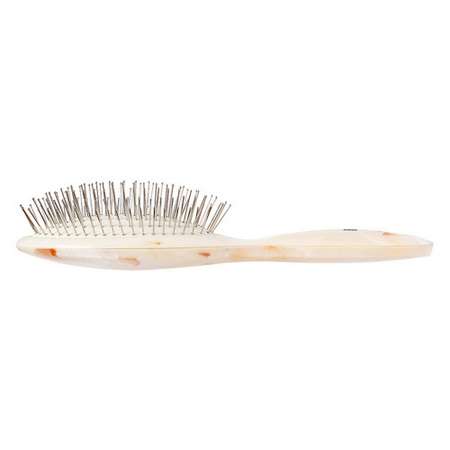Расческа для волос Clarette массажная с металлическими зубьями