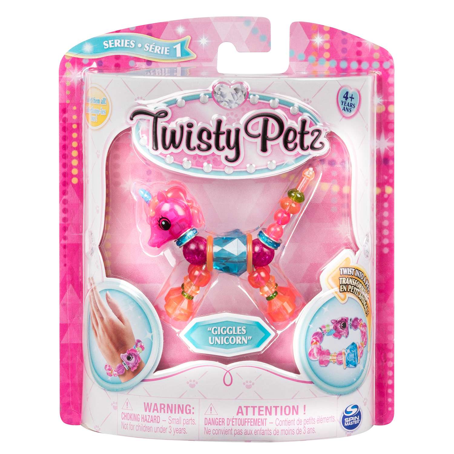 Набор Twisty Petz Фигурка-трансформер для создания браслетов Giggles Unicorn 6044770/20104528 - фото 1