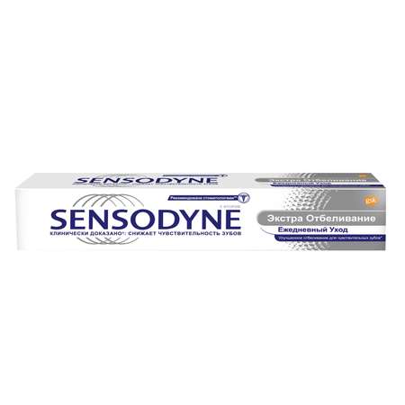 Зубная паста Sensodyne Экстра отбеливание 75 мл