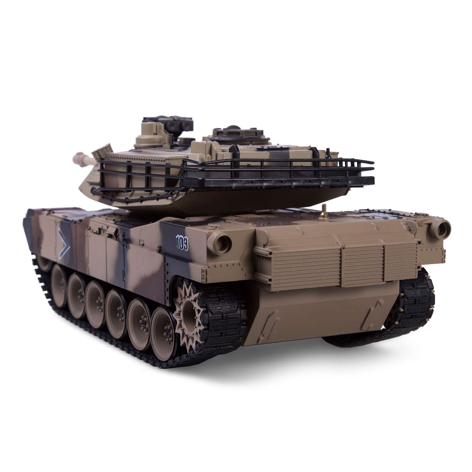 Танк р/у Global Bros Household M1A2 Abrams 1:20 со звуком в ассортименте - фото 7