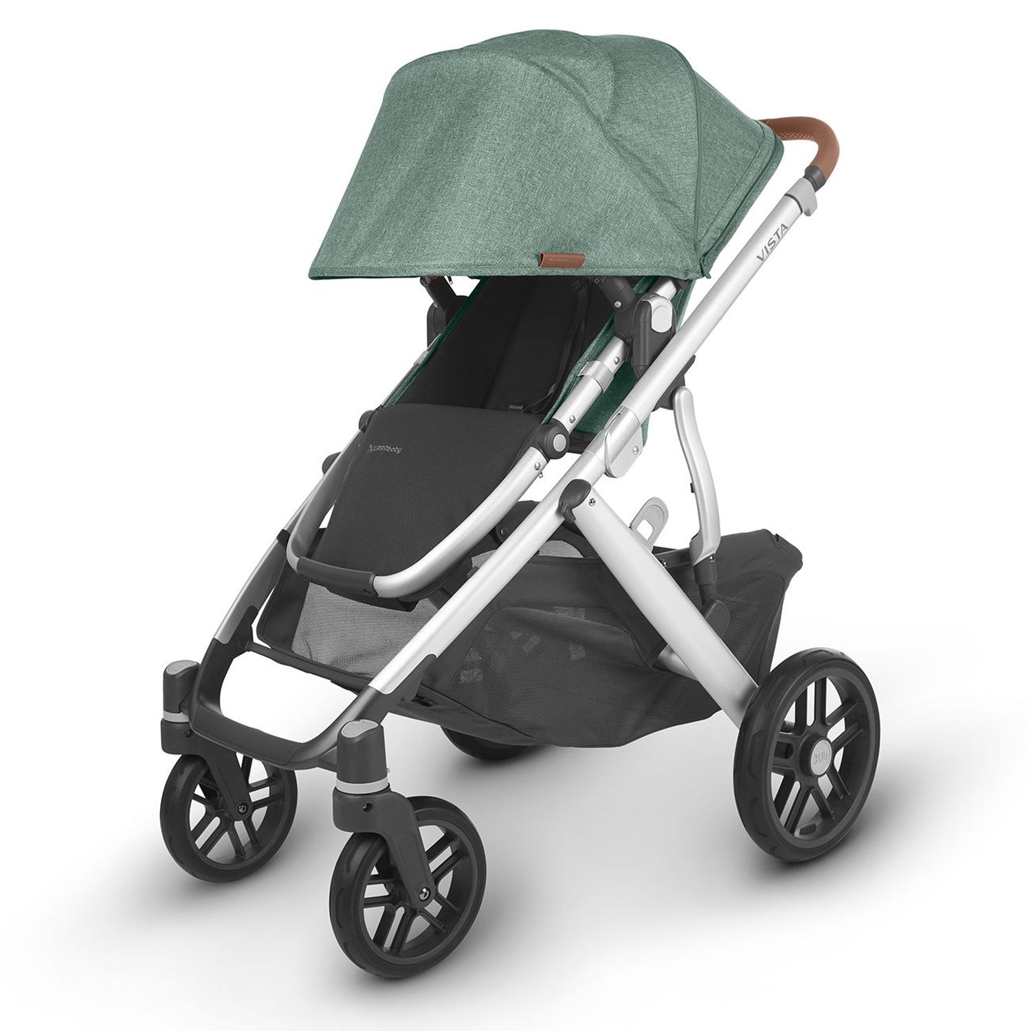 Коляска 2в1 UPPAbaby Vista V2 Emmett Зеленый меланж - фото 18