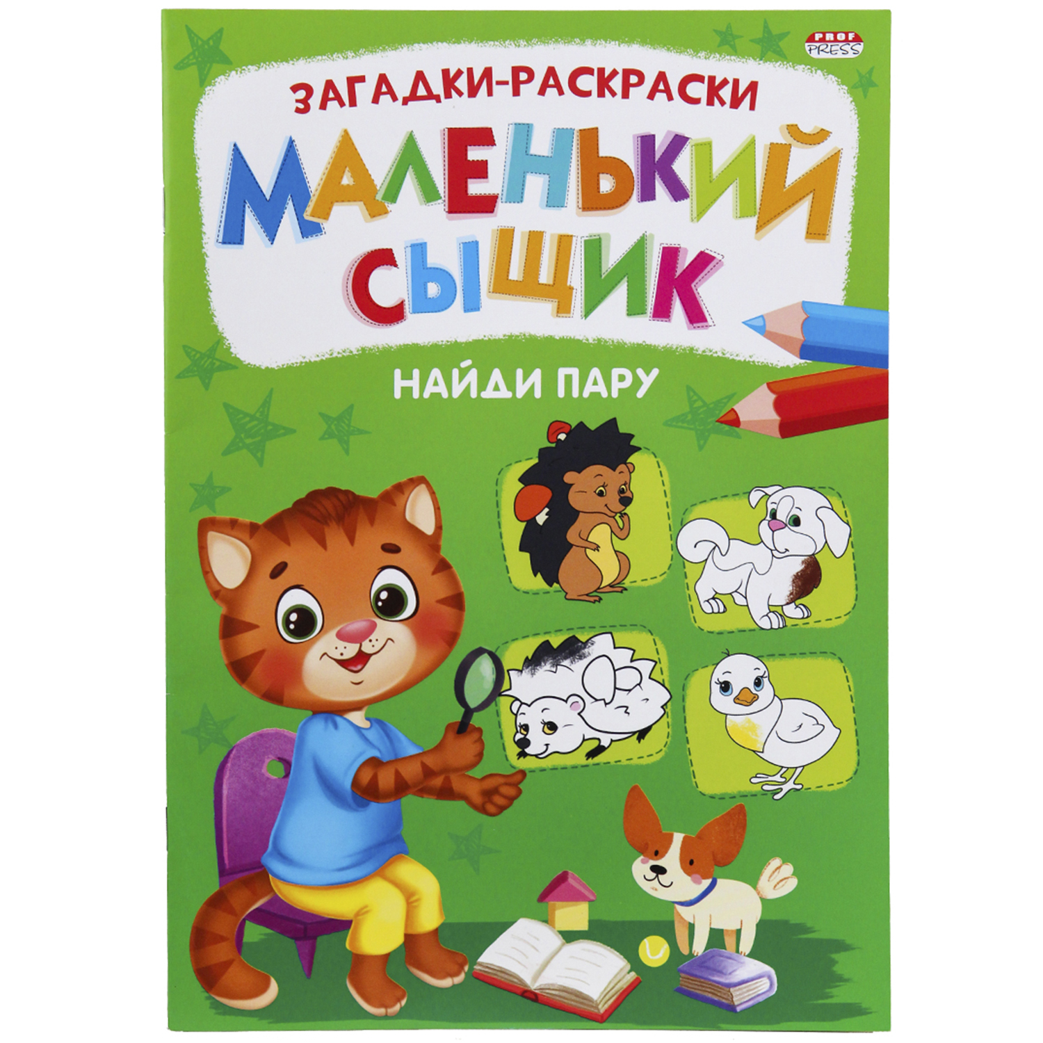 Раскраска Bright Kids найди пару - фото 1